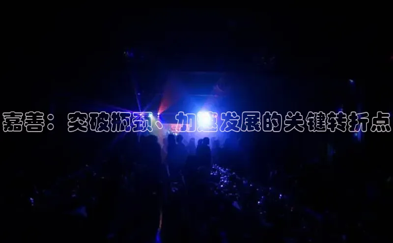 嘉善：突破瓶颈、加速发展的关键转折点